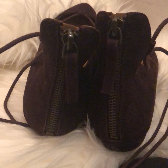 Nine West Sign Me Up Suede Lace-Up Flat - Picture 6 of 8